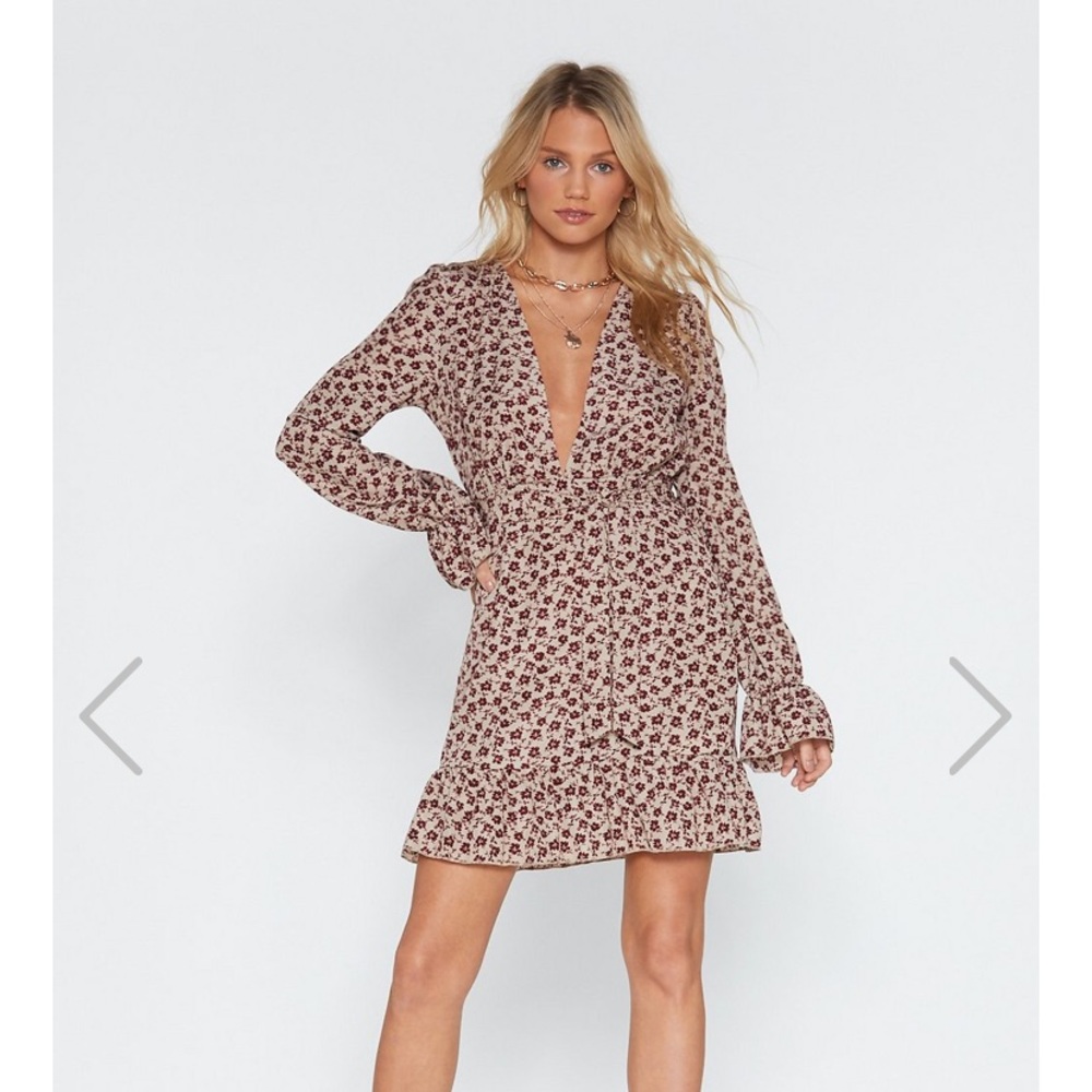 Floral Nasty Gal Dress